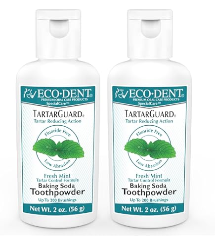 Amazon.com : Eco-Dent ExtraBrite Baking Soda Toothpowder, Mint